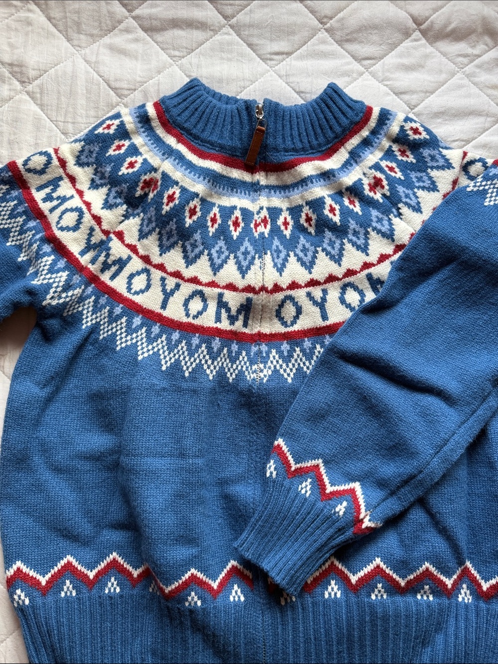 Winter zip up